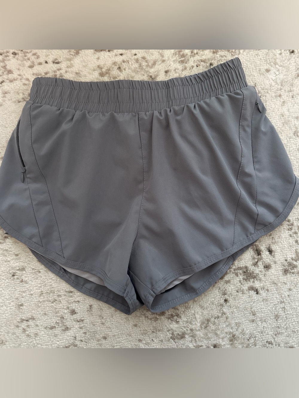 Women’s Athletic Running Shorts - Gray